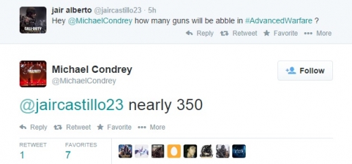 Мултиплейърът на CoD: Advanced Warfare ще има 15 Prestige нива и 350 оръжия