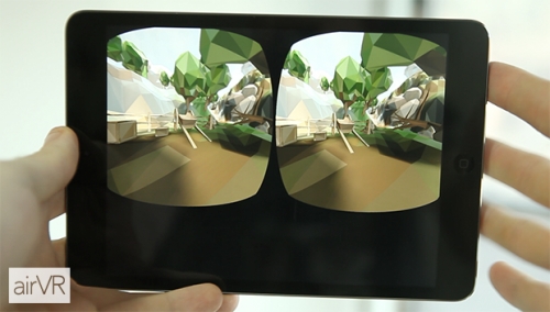 AirVR: аналог на устройството за виртуална реалност Samsung Gear VR, но за iPad