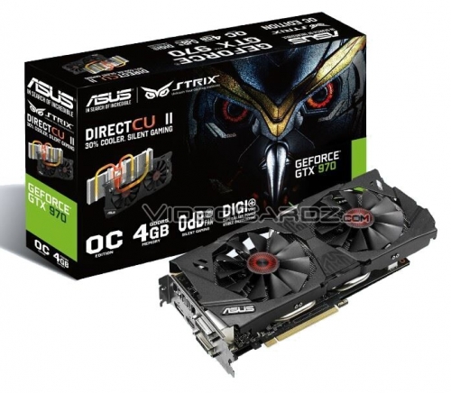 Версии на адаптерите GeForce GTX 980 и GTX 970 в изпълнение на ASUS и Gainward