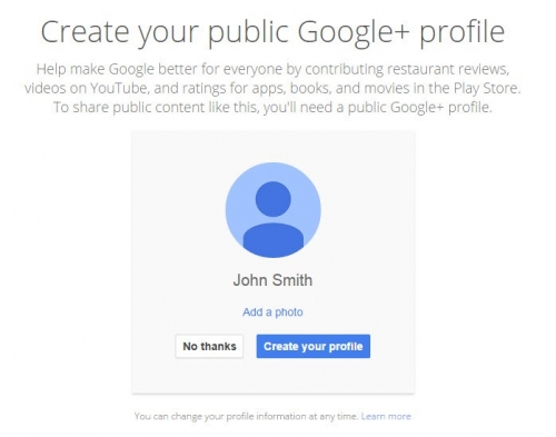 Google премахна изискването за G+ профил при отваряне на Gmail акаунт