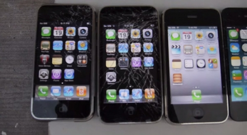 Ентусиаст подлага на тест с изпускане всички модели на iPhone, но дали е истина?