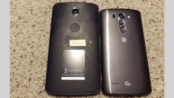 Вижте как навярно изглежда Nexus 6, сниман до LG G3