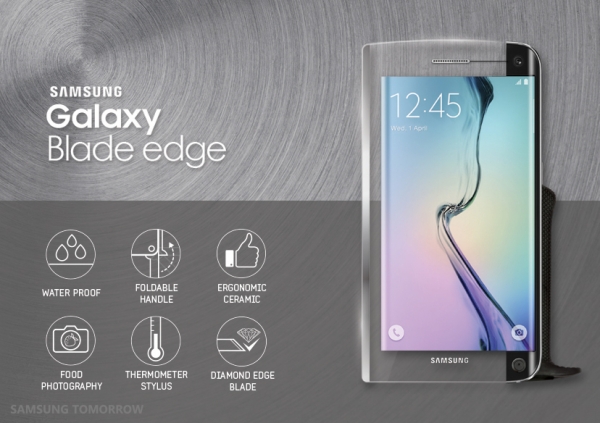 Galaxy BLADE edge: Chef’s Edition: първият в света смарт-нож
