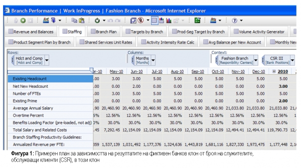 Уеб-базирано планиране и бюджетиране в Банка ДСК с Cognos TM1
