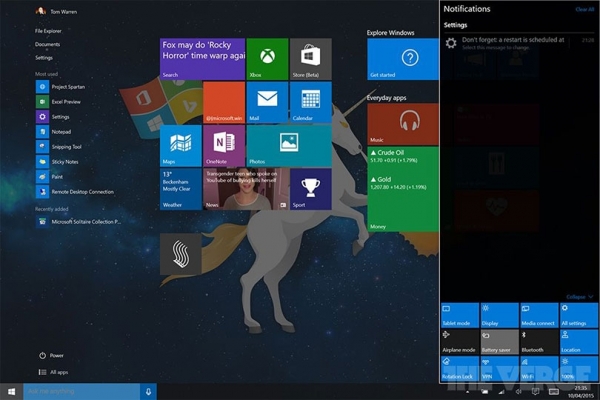 Microsoft      Windows 10