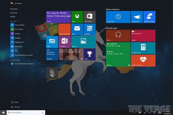 Microsoft      Windows 10