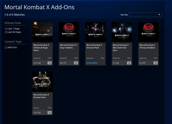 Mortal Kombat X предлага и микротранзакции