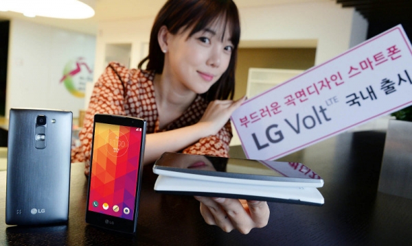 Официален анонс на смартфона LG Volt с огънат екран