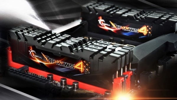 G.Skill предложи 4-каналния комплект RAM Ripjaws 4 DDR4-2800 MHz с обем 128 GB