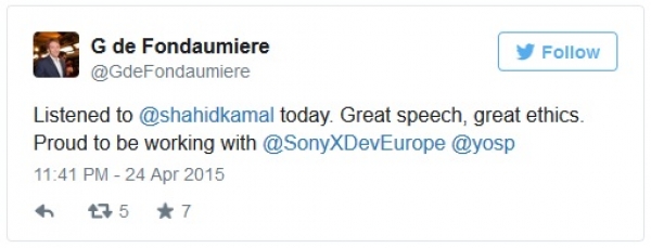 Шефът на Quantic Dream е горд от това да работи със Sony
