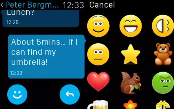 Skype за iPhone получи обновление за Apple Watch
