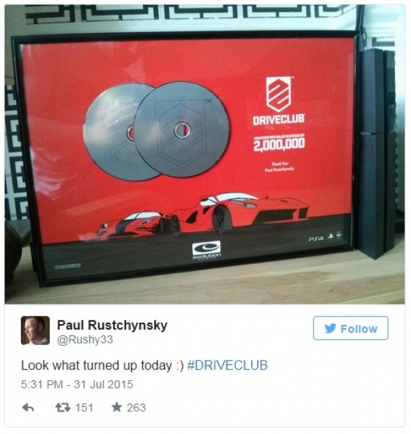 Продажбите на DriveClub стигнаха 2 млн. бройки