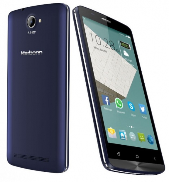 Karbonn Aura: 5-инчов смартфон с мощна акумулаторна батерия и цена 