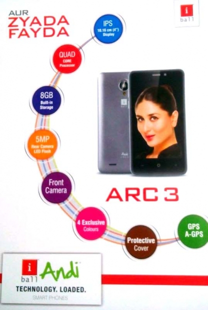 Анонс на евтиния смартфон iBall Andi 4F ARC3