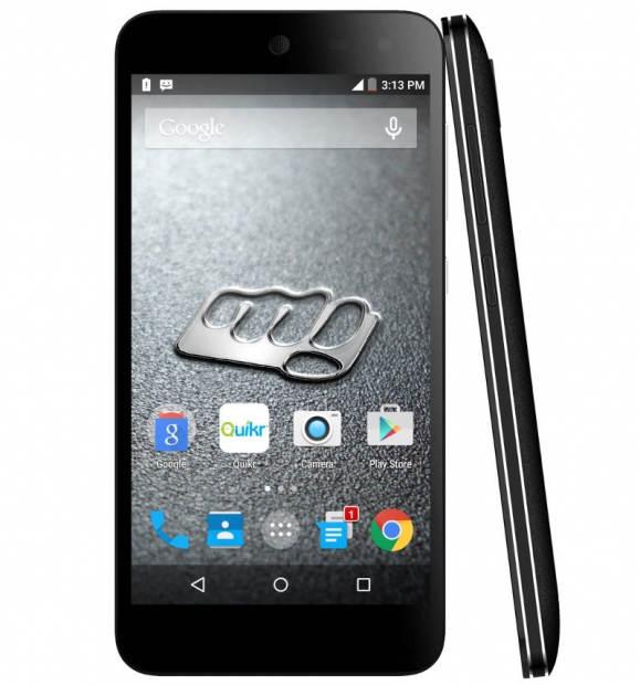 Анонс на смартфона Micromax Canvas Nitro 4G E455 с осемядрения процесор Snapdragon 415 и цена 5
