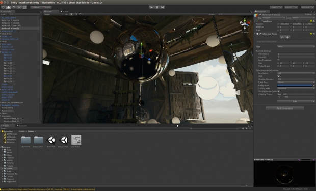 Излезе първата експериментална версия на Unity за Linux