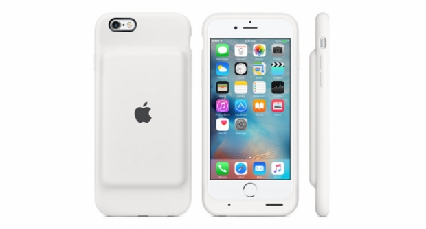 Apple анонсира фирмен калъф с акумулаторна батерия за iPhone 6/6S, който добавя още 25 часа разговори