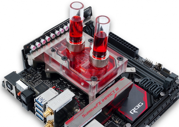 EK Water Blocks представи CPU-воден блок за дънните платки ASUS Maximus VIII Impact
