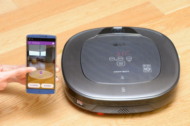 LG HOM-BOT Turbo+: роботизирана прахосмукачка с допълнена реалност