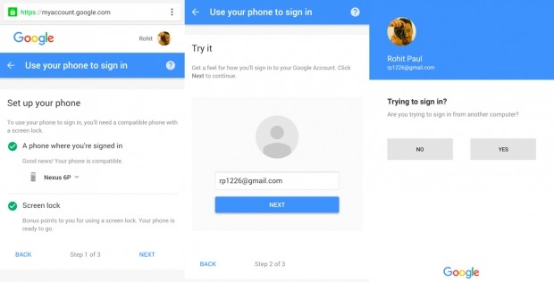 Google тества система за логване без пароли, а само с телефон