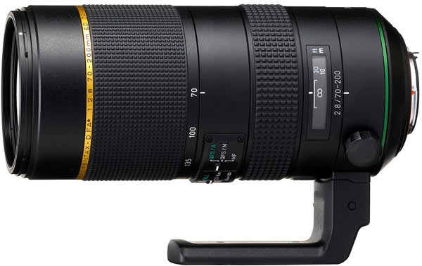 HD Pentax-D FA* 70-200mm F2.8ED DC AW: обектив за пълнокадрови фотоапарати
