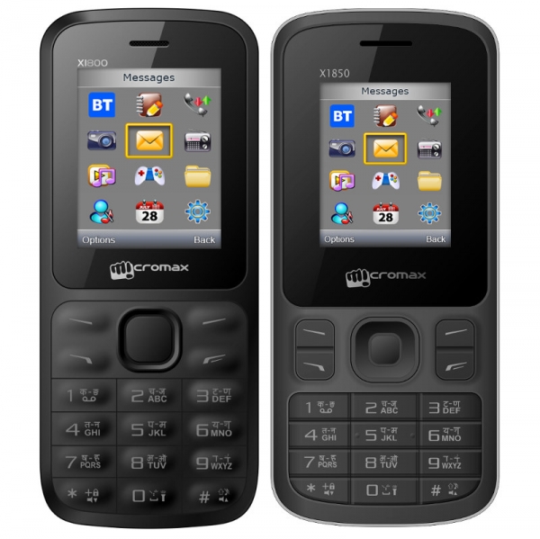 Micromax представи суперевтините мобилни телефони Joy X1800 и Joy X1850