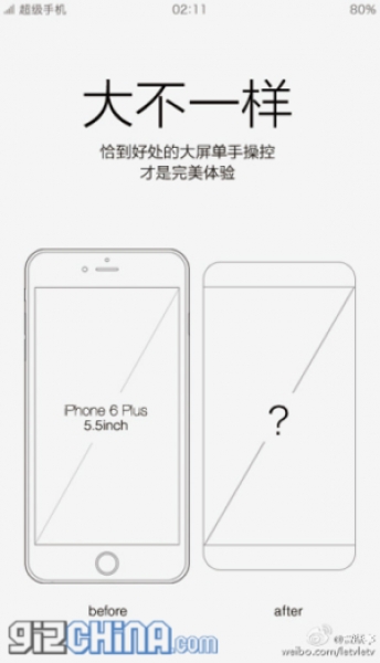 LeTV подготвя „убиеца“ на iPhone 6 Plus