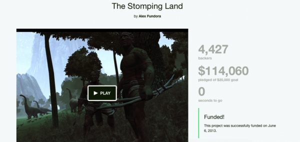 Създателят на играта The Stomping Land изчезна заедно с парите, събрани чрез Kickstarter