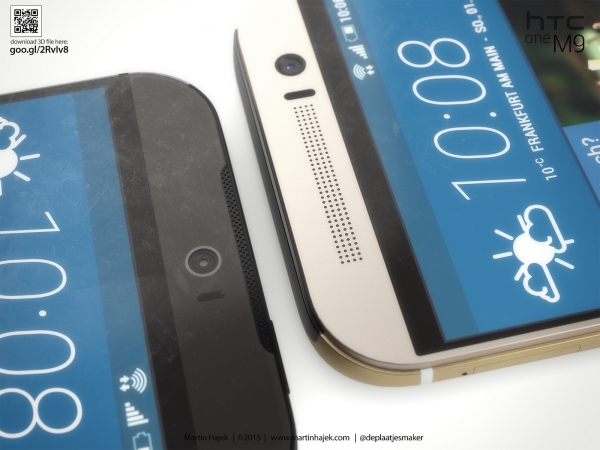 Два варианта на HTC One M9 лице в лице