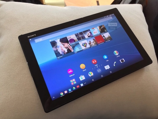 Xperia Z4 Tablet и M4 Aqua на живи снимки