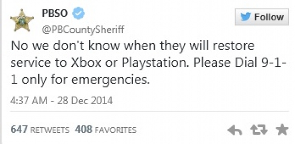 Ядосан геймър звънна на 911 заради спирането на PSN и XBLA