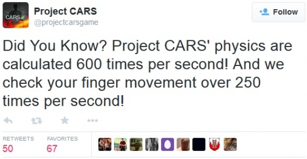 Запознайте се с някои впечатляващи технически подробности за Project CARS