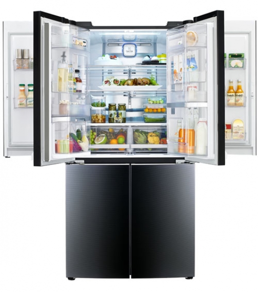 LG представя първия двоен хладилник Door In Door на CES 2015