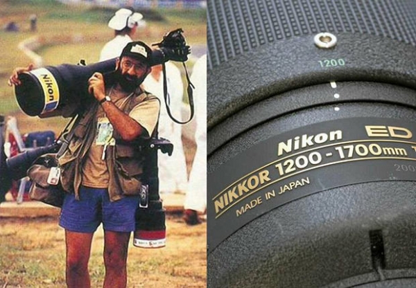 Обективът Nikkor 1200-1700 осигурява безопасността на френските журналисти