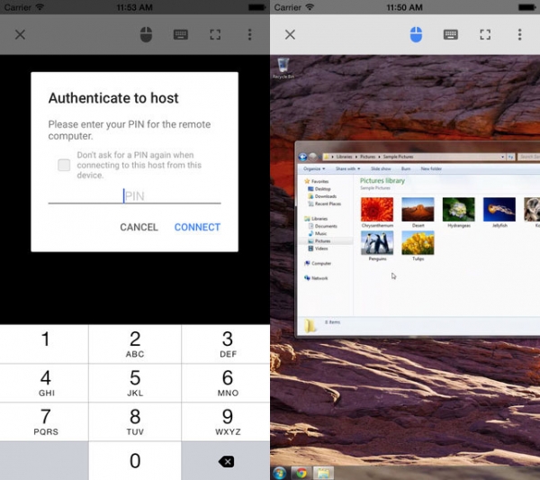 Вече може да управлявате компютъра от своето iOS устройство чрез Chrome Remote Desktop