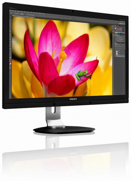 Монитор Philips с Adobe RGB технология гарантира на професионалистите съгласуваност на цветовете