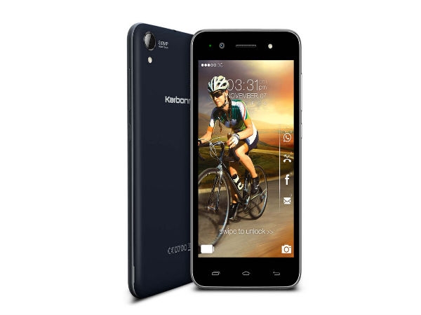Karbonn представи своя нов смартфон MACHONE Titanium S310