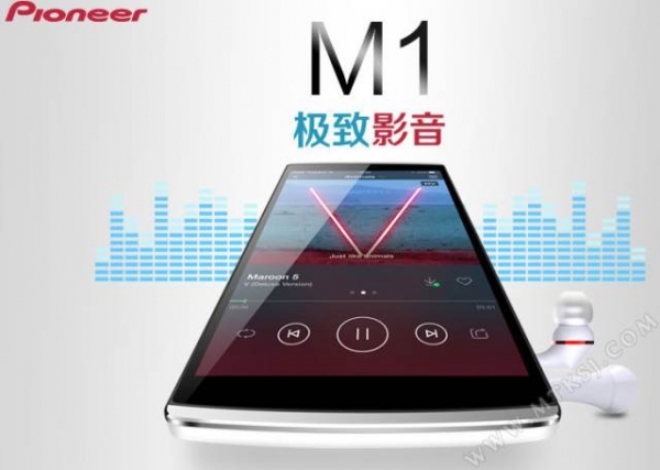 Анонс на смартфона Pioneer M1 с 6-инчов дисплей и висококачествен звук