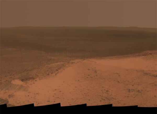 Панорамни фотографии на планетата Марс по случай 11 годишнината на роувъра Opportunity
