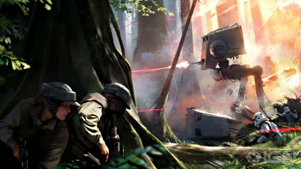 Показаха първата концептуална картинка от Star Wars: Battlefront