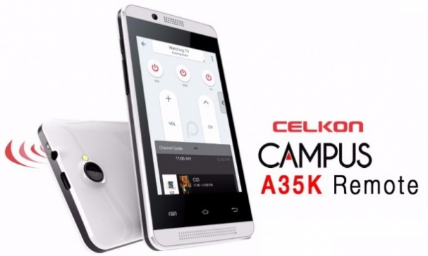 Celkon Campus A35K Remote: смартфон с две SIM-карти, инфрачервен порт и цена 