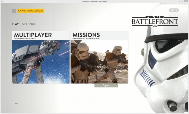 Алфата на Star Wars: Battlefront изтече в мрежата