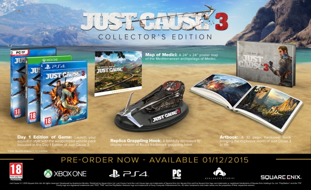 Ето какво включва колекционерското издание на Just Cause 3