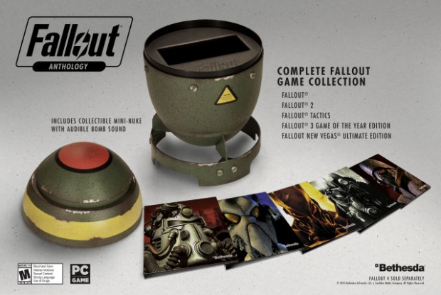 Колекцията Fallout ще се продава в корпуса на „атомна бомба“