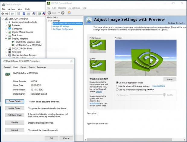 Nvidia представи нови драйвери за ОС Windows 10