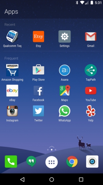 Microsoft създаде собствен потребителски интерфейс за Android с име Arrow Launcher