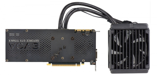 EVGA пусна в продажба видеокартата GeForce GTX TITAN-X Hybrid