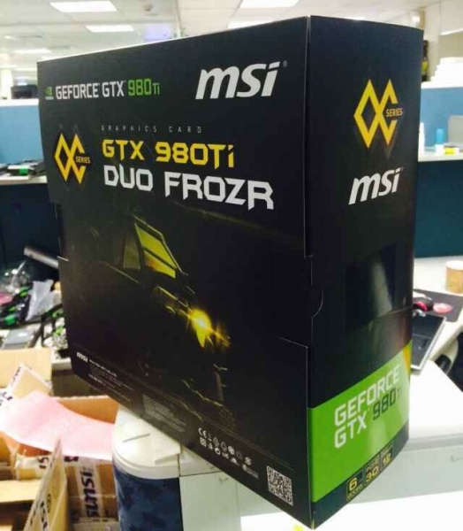 Версии на видеокартата GeForce GTX 980 Ti от MSI, Gainward и Colorful