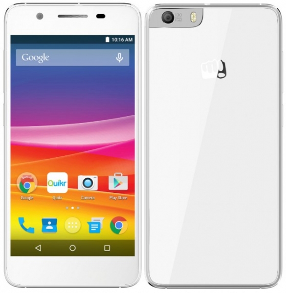 Micromax Canvas Knight 2: 5-инчов 4G LTE смартфон с 8-ядрения процесор Snapdragon 615 и цена 5