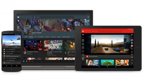 YouTube стартира собствен геймърски сайт и приложение